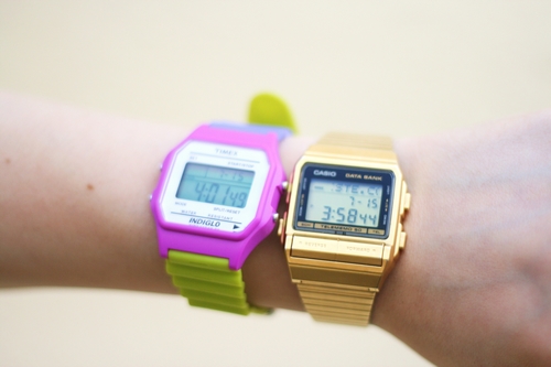 montre retro casio timex montre retro casio timex
