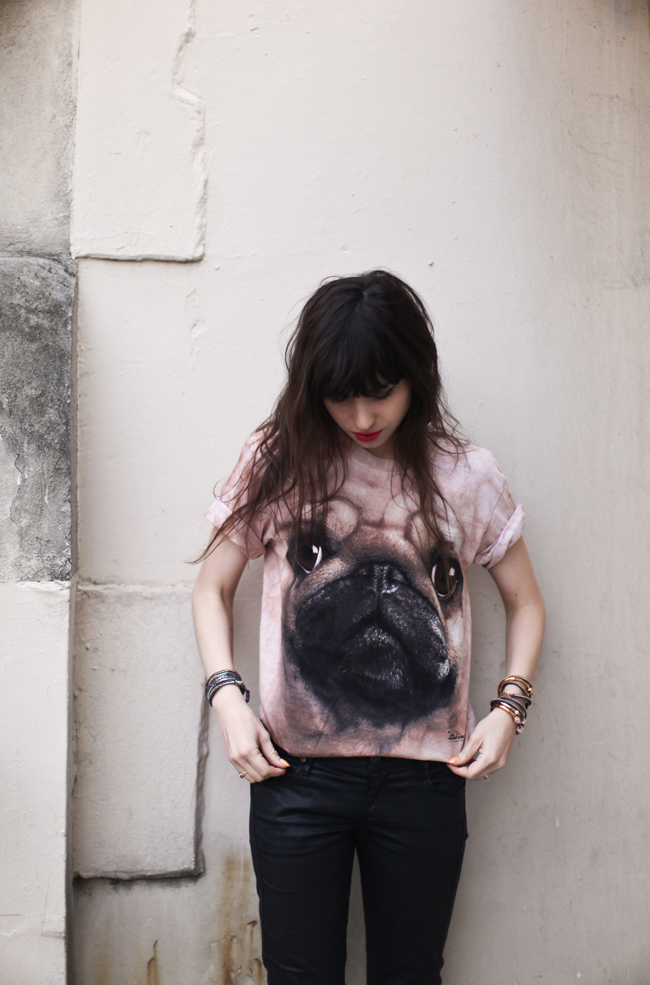 Pug tee