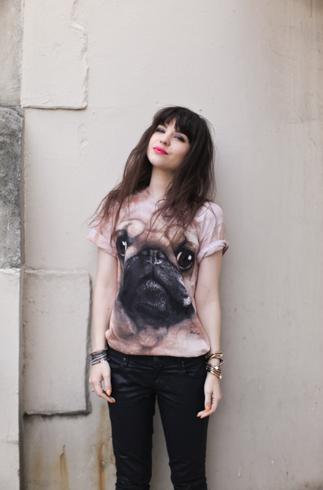 Pug tee